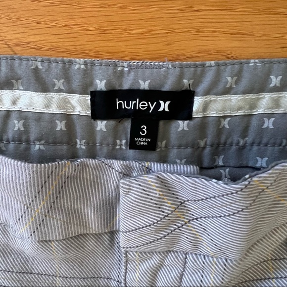 HURLEY PLAID SHORT SHORTS - Picture 3 of 7
